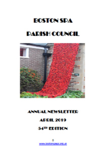 Boston Spa PC Annual Newsletter Front Cover
2019